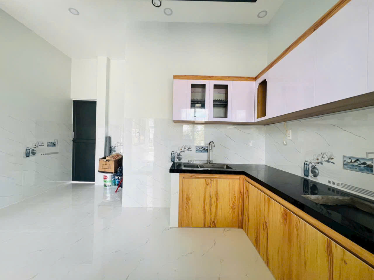 Nhà mới xây xã Phước Vĩnh An, Củ Chi dt 107m2 1 lầu 3pn 2wc giá 3,5 tỷ