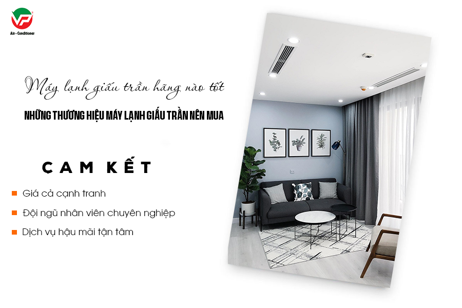 Lắp đặt Điều hòa giấu trần cho chung cư + Thi công ống đồng máy lạnh thẩm mỹ