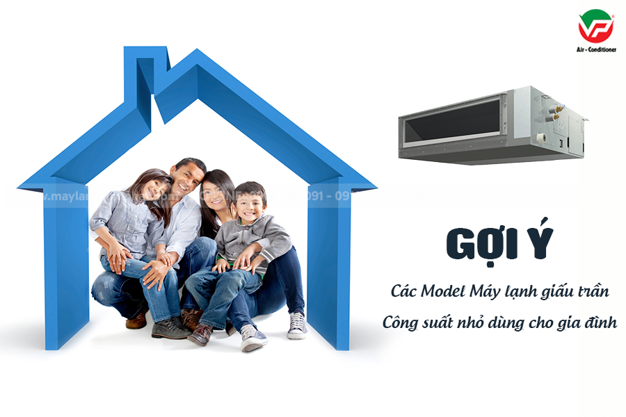 Máy lạnh giấu trần cho gia đình, Nhà thầu chuyên phân phối và thi công giá cực rẻ