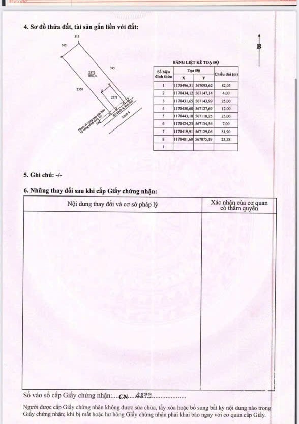Bán đất thổ + lúa ấp 1 xã Tân Thành, Thủ Thừa tdt 1907m2 ( có 300m2 thổ ) giá 1,99 tỷ