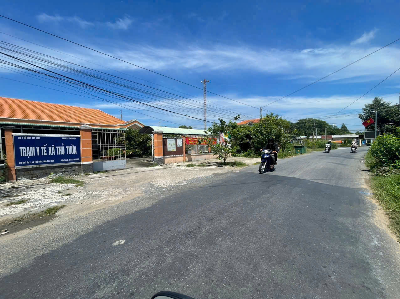 Bán đất thổ cư mt đường nhựa ĐH7 , xã Nhị Thành, Thủ Thừa dt 153m2 giá 1,75 tỷ 