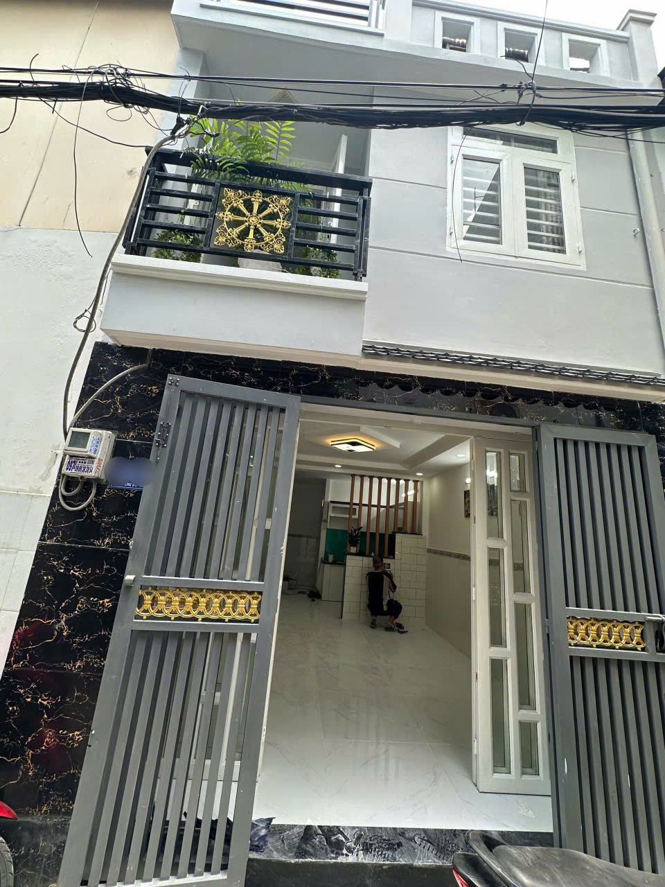 Nhà hẻm Liên Khu 8-9, Bình Hưng Hòa A dt 34m2 1 lầu 2pn 2wc giá 3,48 tỷ