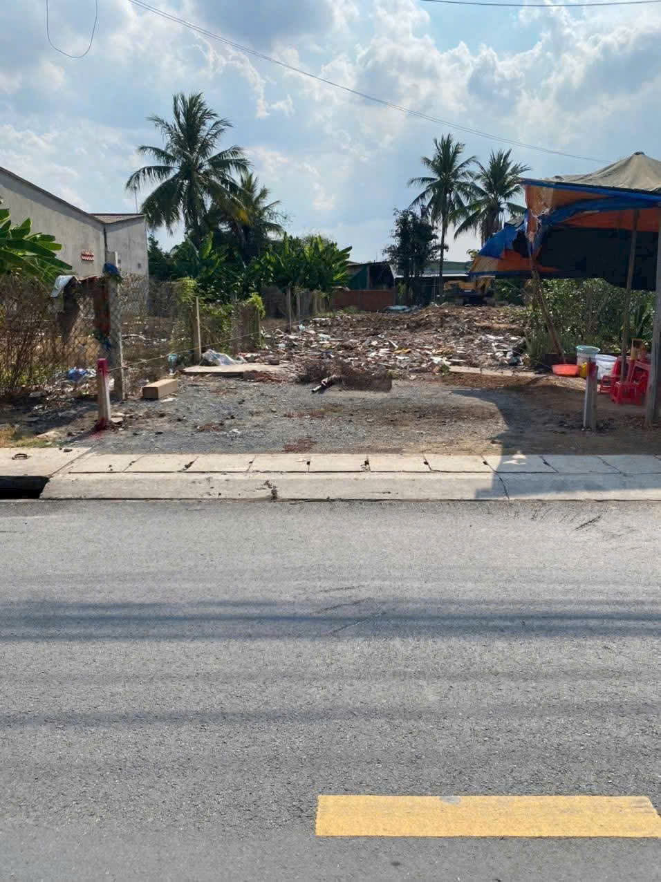 Bán đất thổ cư mặt tiền tỉnh lộ 835C , xã Phước Vân , Cần Đước dt 226m2 giá 3,2 tỷ