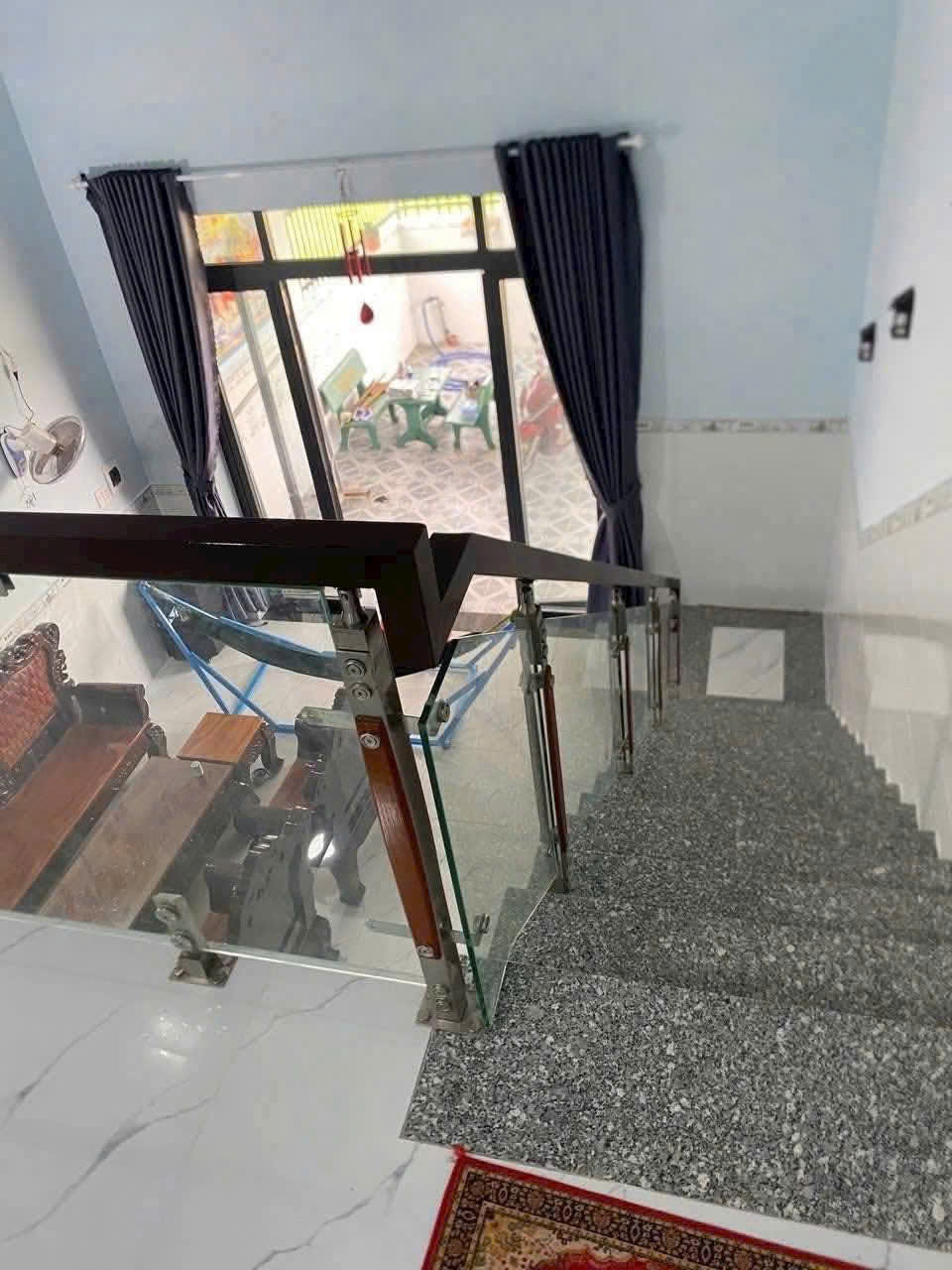 Bán nhà cấp 4 xã Mỹ Yên, Bến Lức hướng Tây Bắc, dt 115m2 1 lửng 2pn,1wc giá 1,4 tỷ