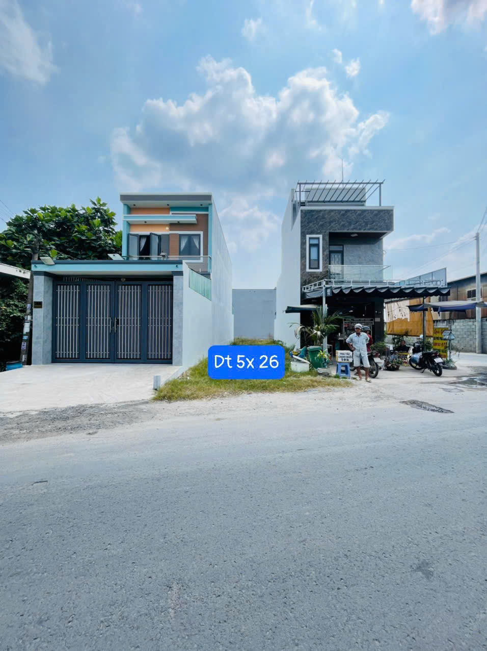 Bán đất mặt tiền đường số 5, Tân Thông Hội dt 130m2 full thổ giá 2,85 tỷ