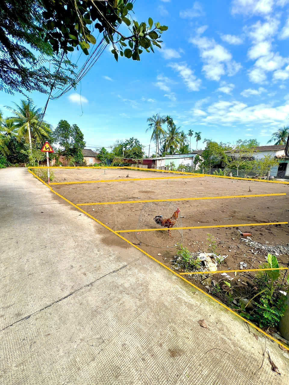 Bán 5 lô thổ cư ở xóm Biền Chợ , xã Long Định , Cần Đước dt 91m2 giá 870 triệu / lô