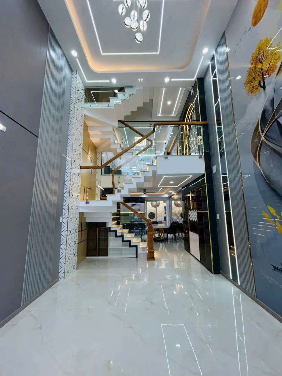 Nhà đẹp đồng bộ Hương Lộ 2, Bình Trị Đông, dt 56m2 3 lầu 5pn 6wc giá 7,6 tỷ