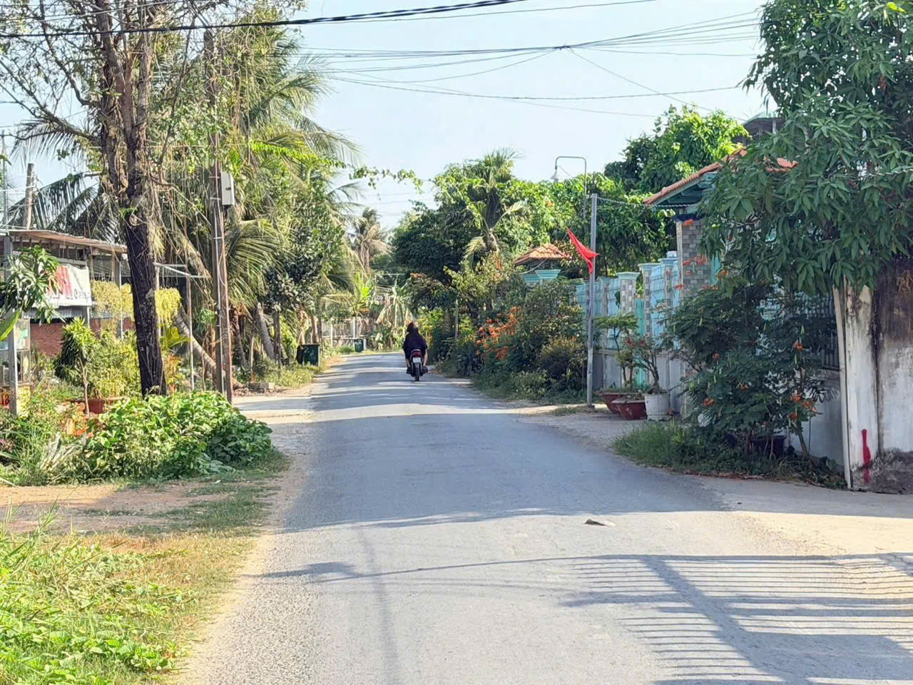 Bán nền thổ cư mt đường nhựa xã Nhựt Chánh - Mỹ Bình dt 150m2 giá 1,39 tỷ