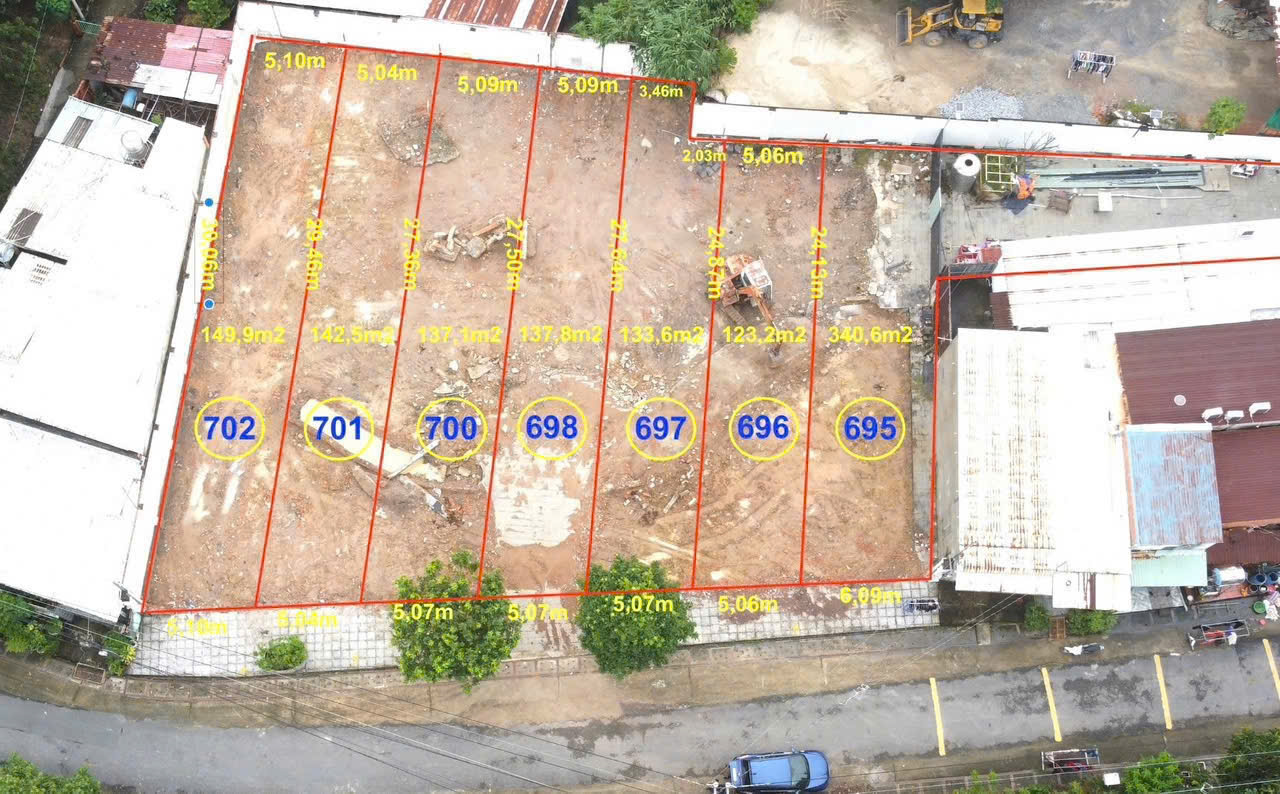 Hot : 7 lô thổ cư đường nhựa xã An Nhơn Tây dt 120 -> 150m2 giá 2,3 tỷ / lô