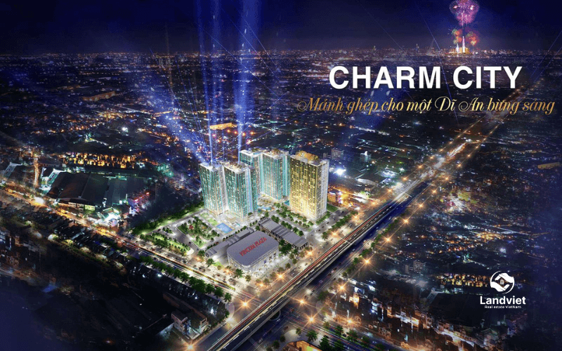 Charm City - Dự án căn hộ chung cư cao cấp tại Dĩ An, Bình Dương