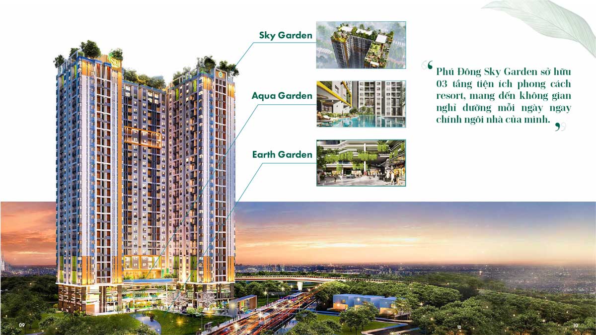 Phú Đông Sky Garden Bình Dương - Hơn cả cuộc sống xanh