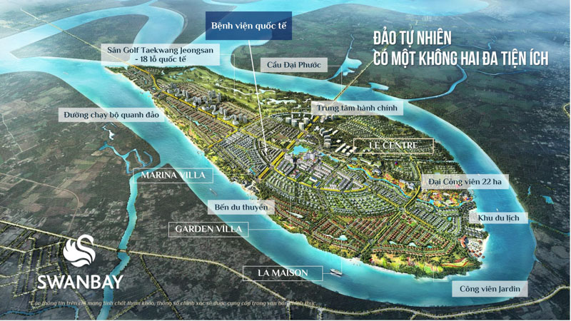 Dự án Swan Bay - Đảo thượng lưu dành cho gia chủ thành đạt