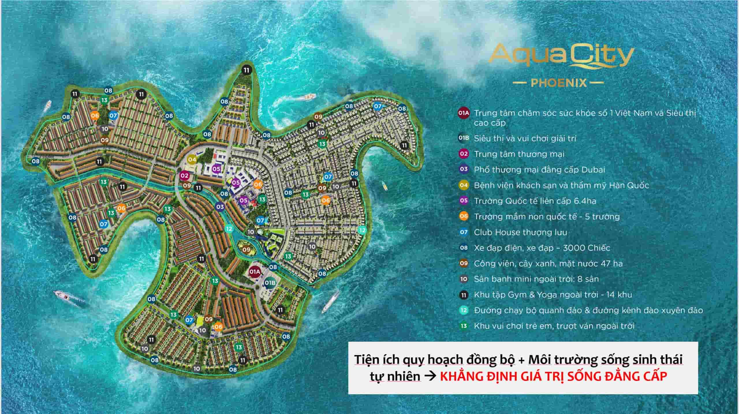 Dự án Phoenix North - Một Phần của Aqua City