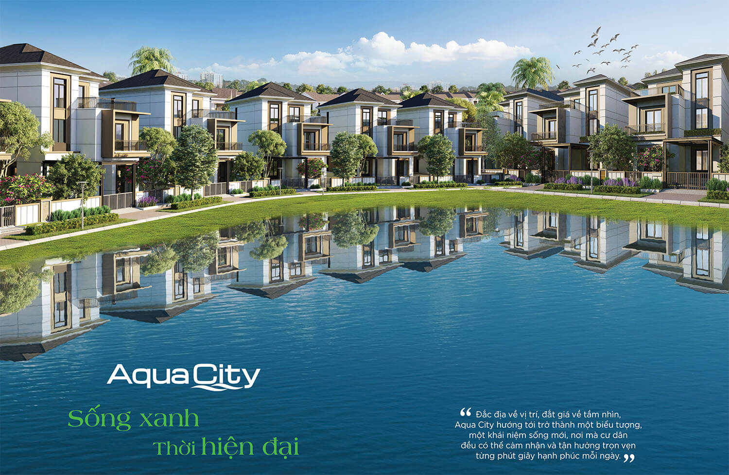 Giá nhà đất tại khu The Suite Aqua City Đồng Nai - Đầu tư sinh lời cao